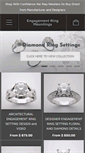 Mobile Screenshot of engagement-ring-mountings.com